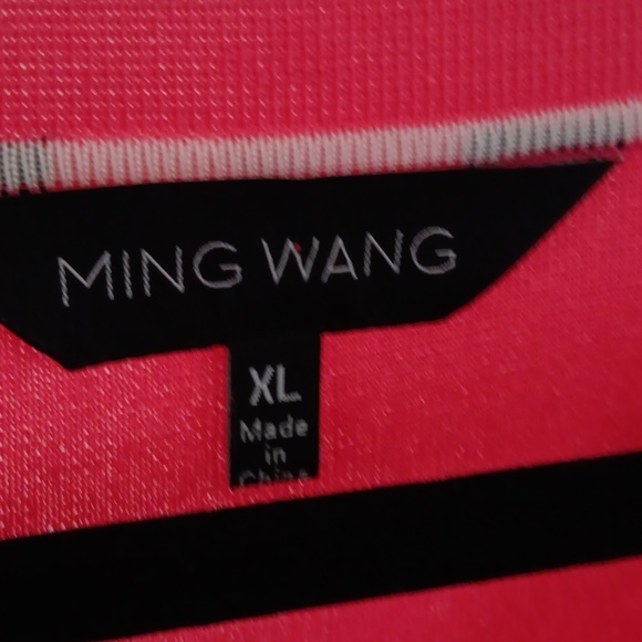 Ming Wang  Contrasting Trim Shell Knit Tank Top #1475 - Picture 6 of 6